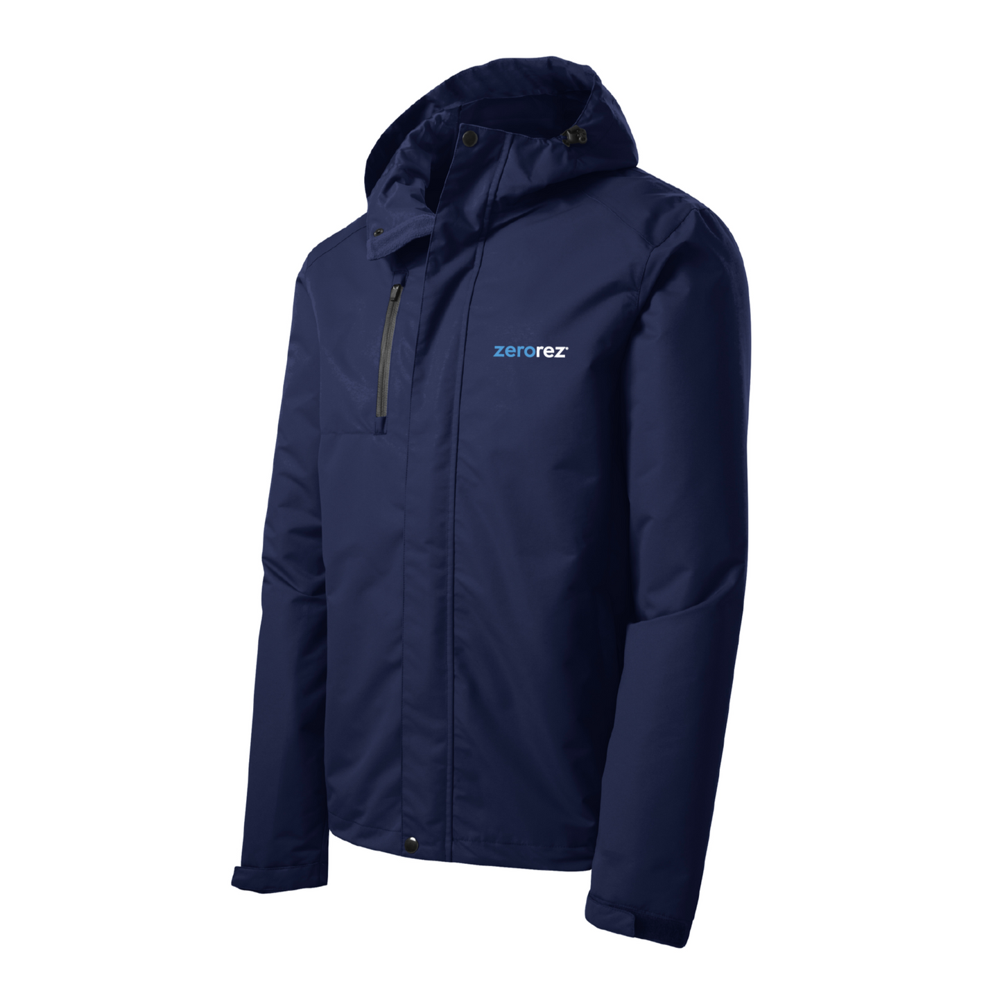 Navy Zerorez coat (EMB)